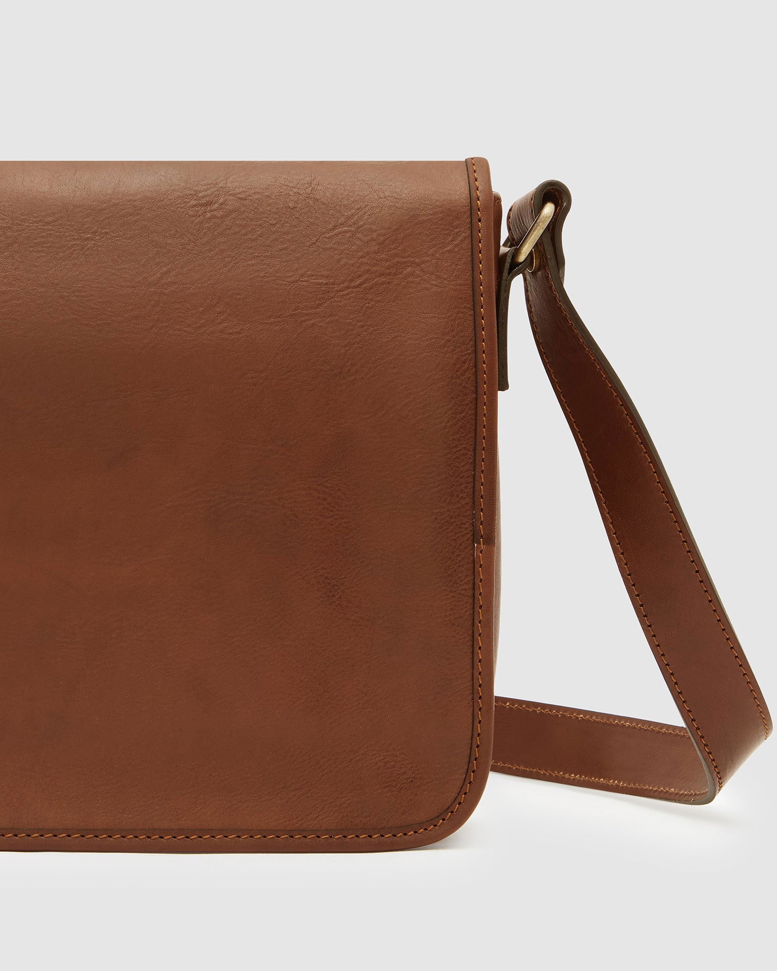 Banana republic leather messenger bag store