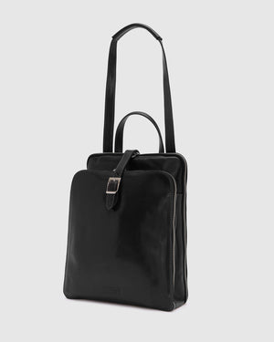 Emma Black - Shoulder Bag/Backpack - Republic of Florence