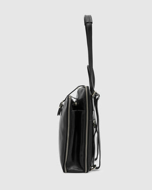 Emma Black - Shoulder Bag/Backpack - Republic of Florence