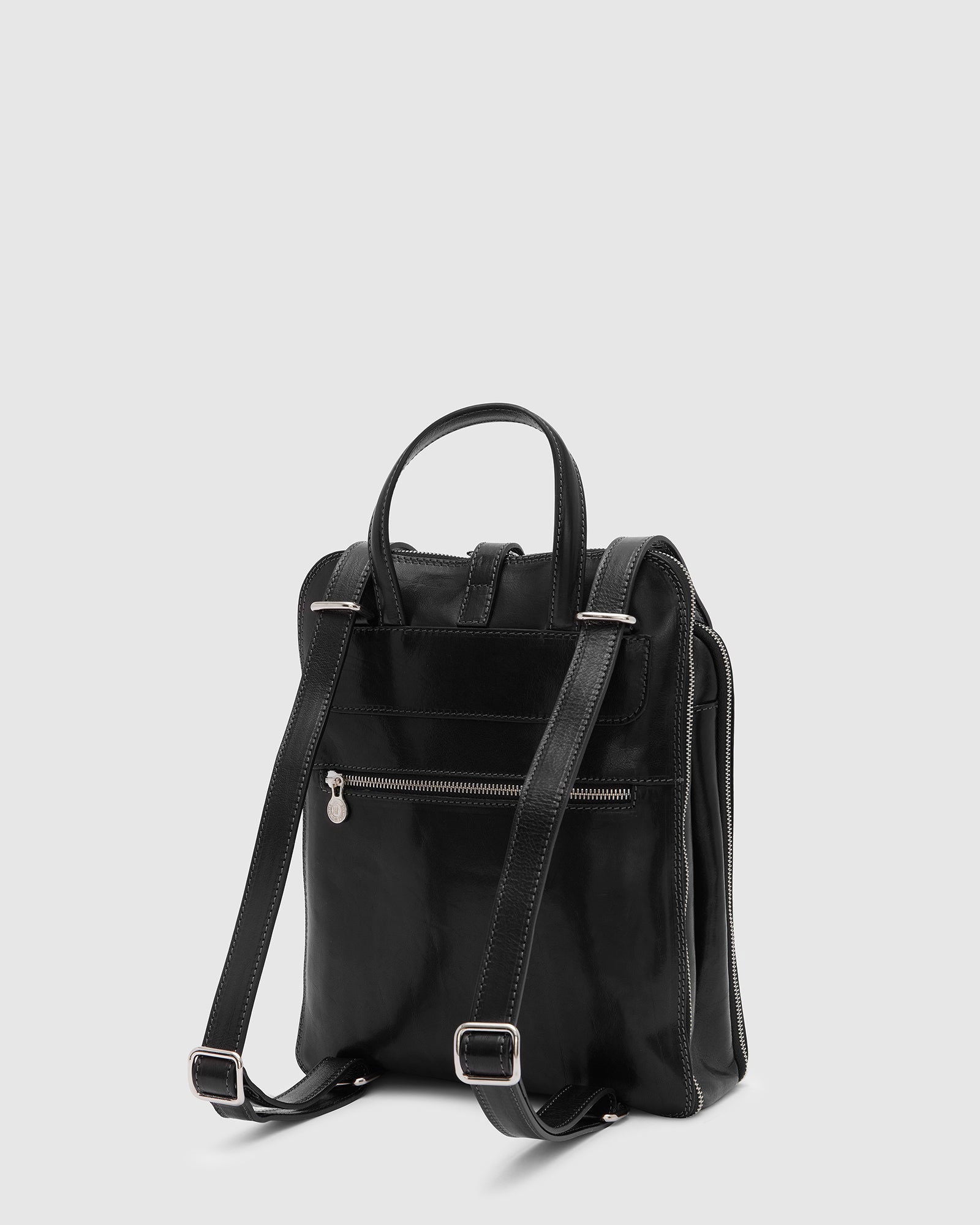 Emma Black - Shoulder Bag/Backpack - Republic of Florence