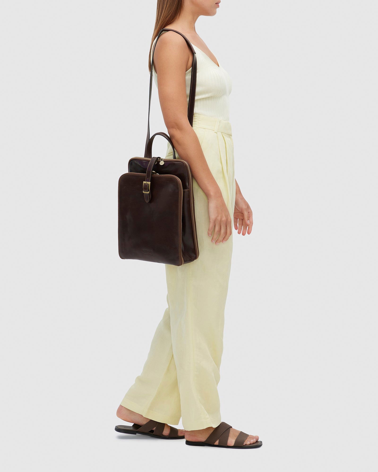 Emma Brown - Shoulder Bag/Backpack - Republic of Florence