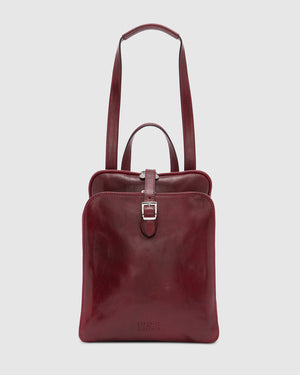 Emma Red - Shoulder Bag/ Backpack - Republic of Florence