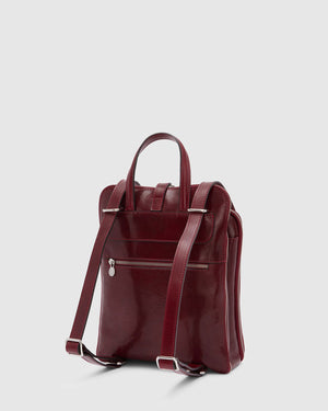 Emma Red - Shoulder Bag/ Backpack - Republic of Florence