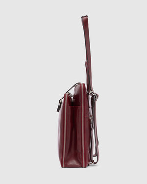 Emma Red - Shoulder Bag/ Backpack - Republic of Florence