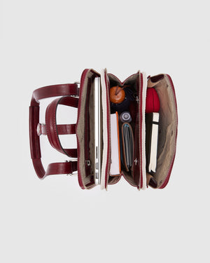 Emma Red - Shoulder Bag/ Backpack - Republic of Florence