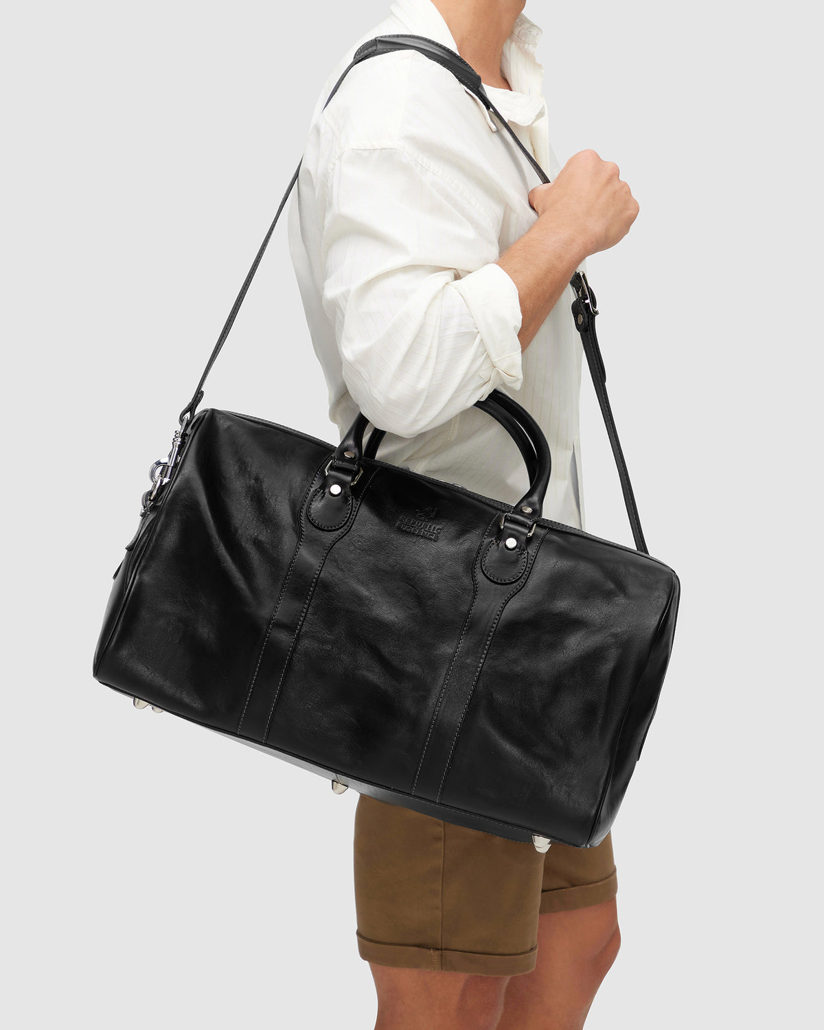 Beltrami Jet - Leather Weekender Bag
