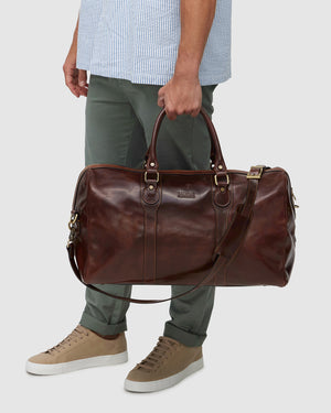 Beltrami Terra - Leather Weekender Bag