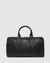 Beltrami Pebble Black - Leather Weekender Bag - Republic of Florence