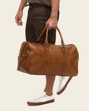 Beltrami Honey - Leather Weekender Bag