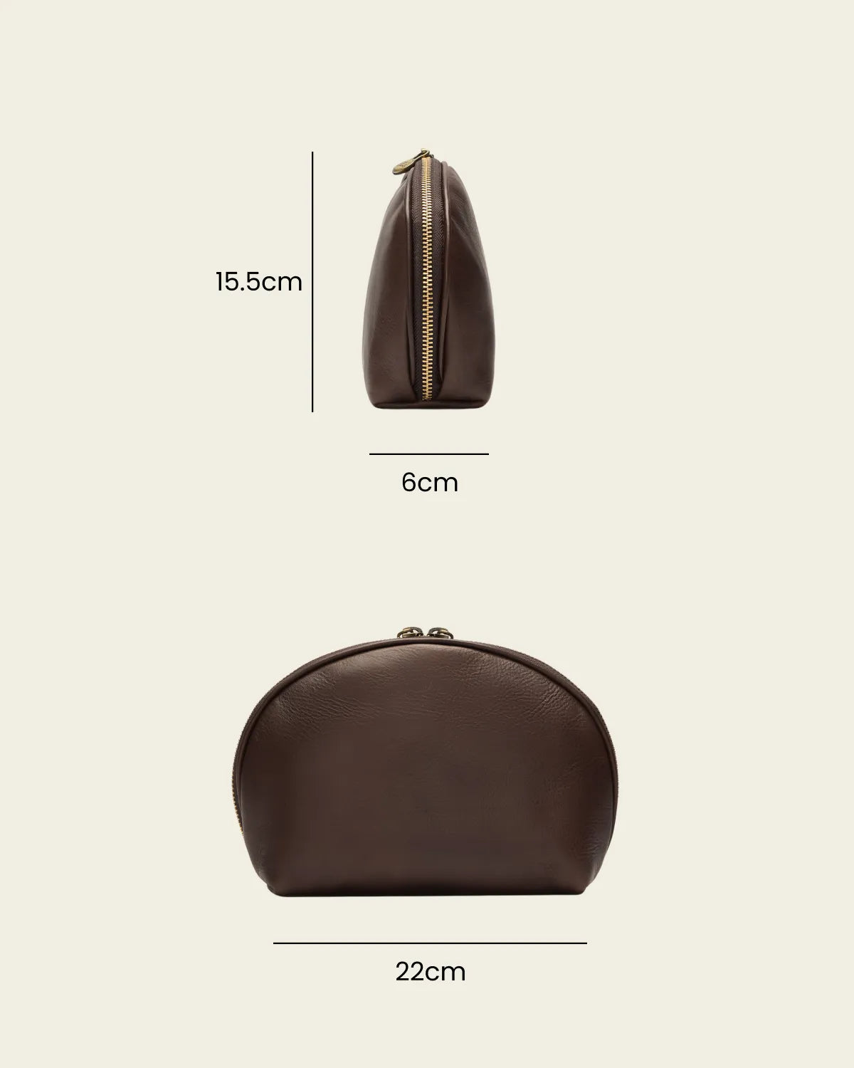 Porter Espresso - Leather Pouch