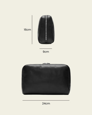 Primo Ink - Leather Toiletry Bag