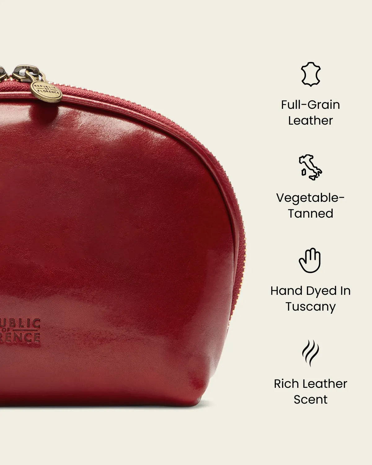 Porter Rosso - Leather Pouch