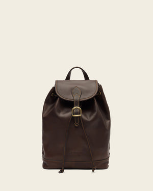 Martina Espresso - Leather Backpack