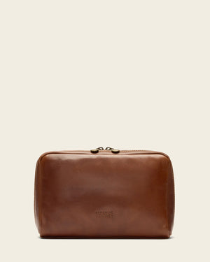 Primo Earth - Leather Toiletry Bag