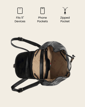 Martina Ink - Leather Backpack