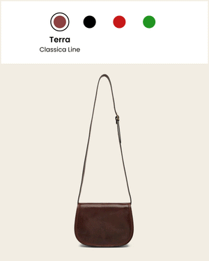 Mia Forest - Leather Crossbody Bag