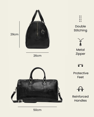 Beltrami Jet - Leather Weekender Bag