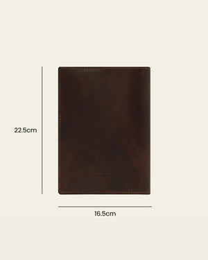 Journal A5 Espresso - Leather Notebook