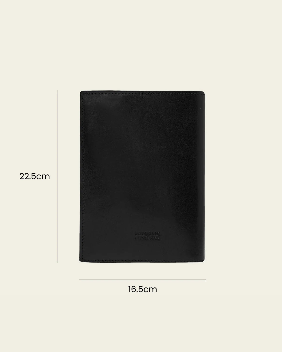 Journal A5 Jet - Leather Notebook
