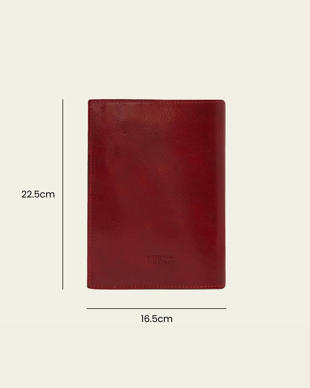 Journal A5 Rosso - Leather Notebook