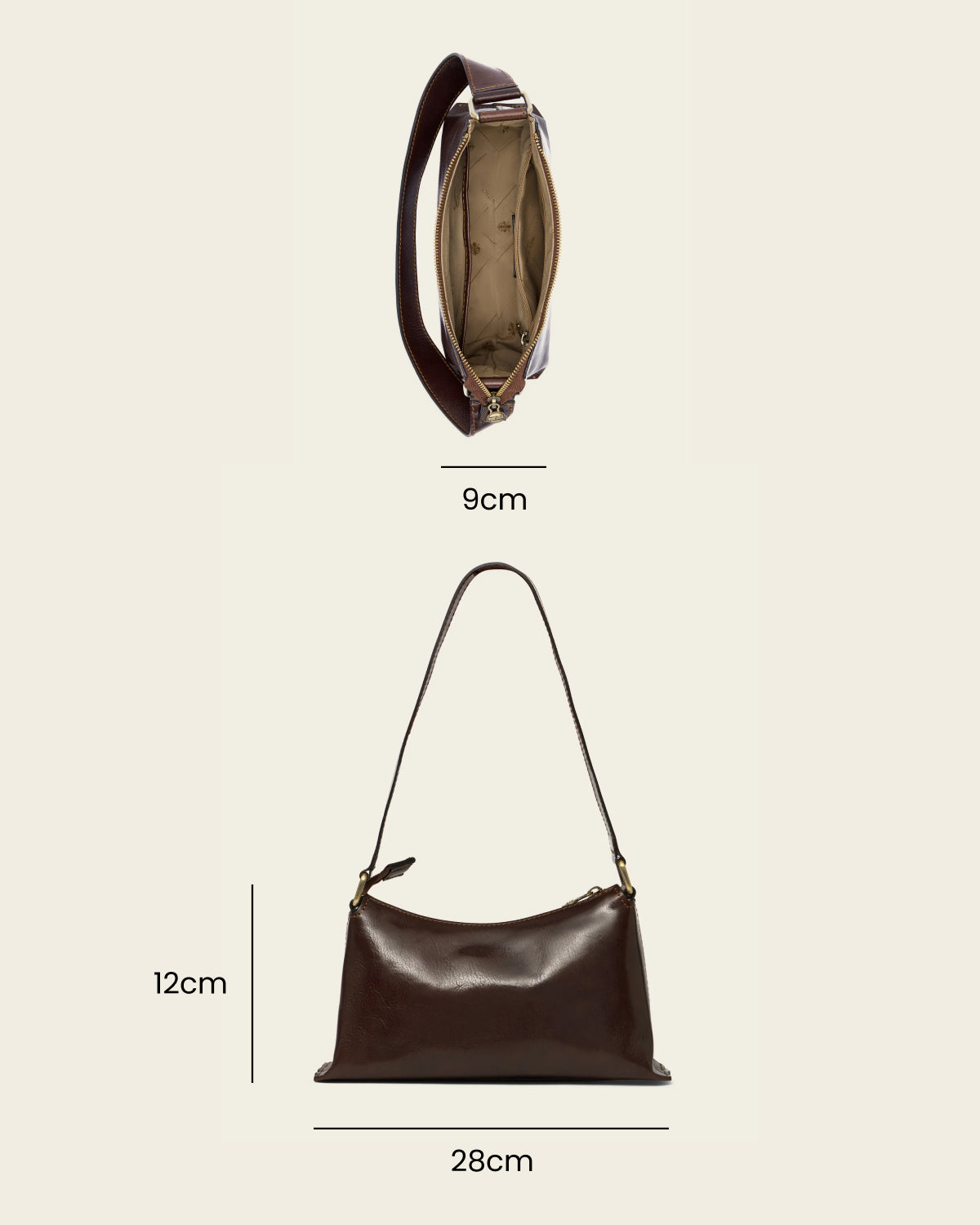 Laura Terra - Leather Shoulder Bag