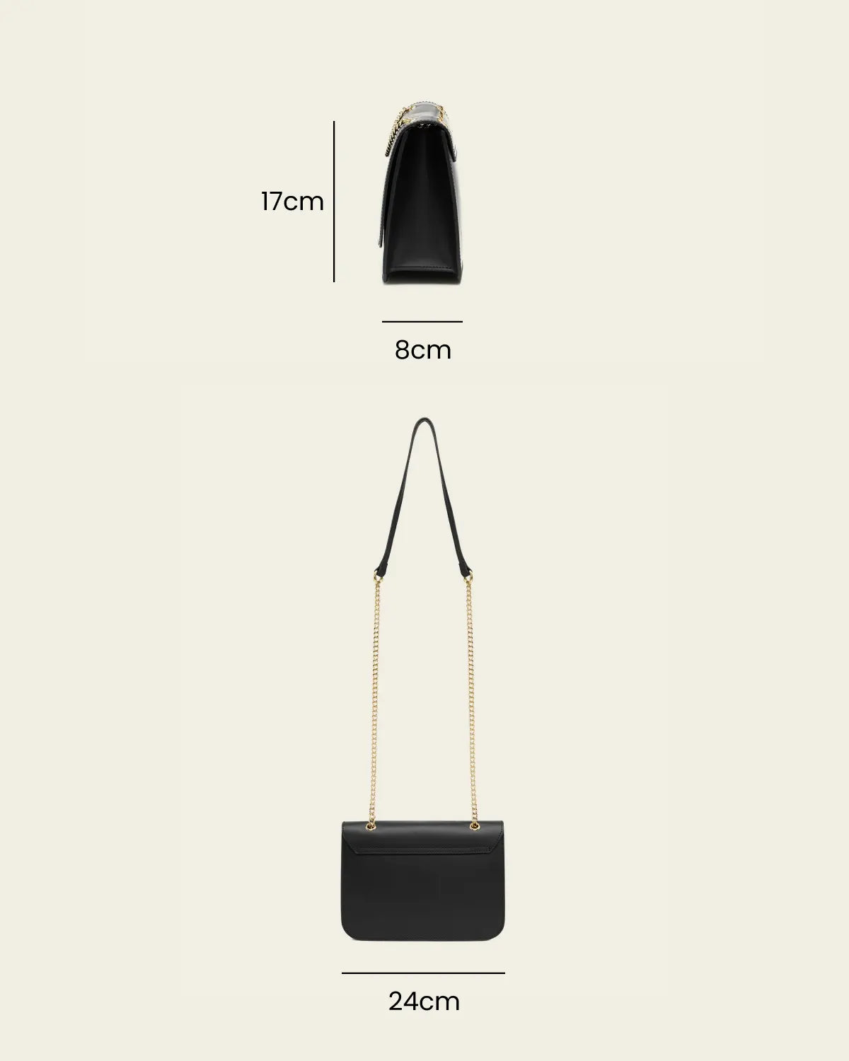 Linda Black - Crossbody