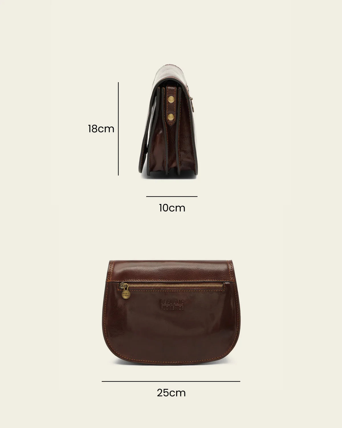 Mia Terra - Leather Crossbody Bag