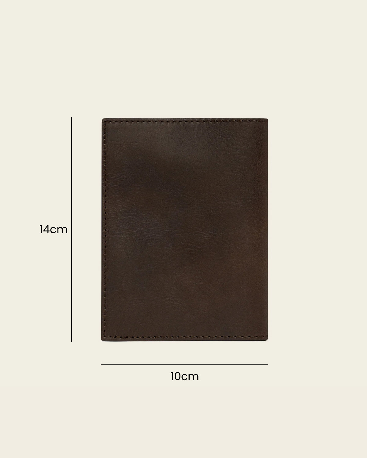 Passport Espresso - Leather Passport Cover