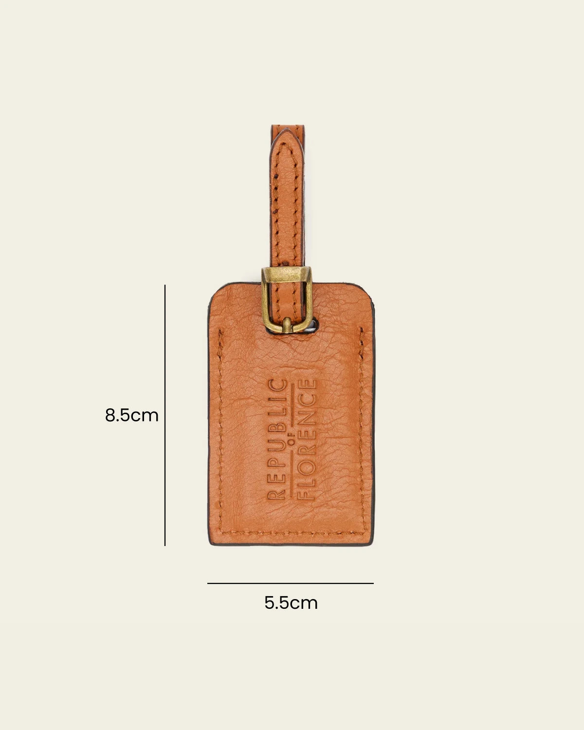 Tag Cuoio - Leather Travel Tag