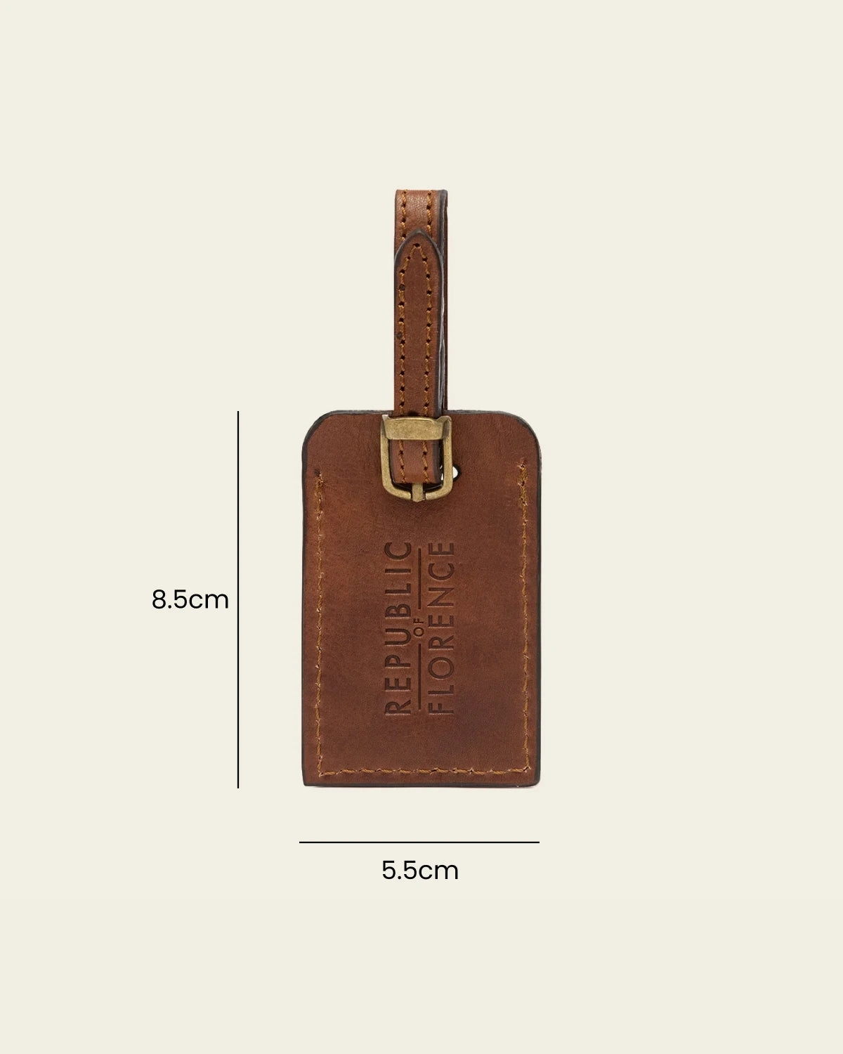 Tag Earth - Leather Travel Tag