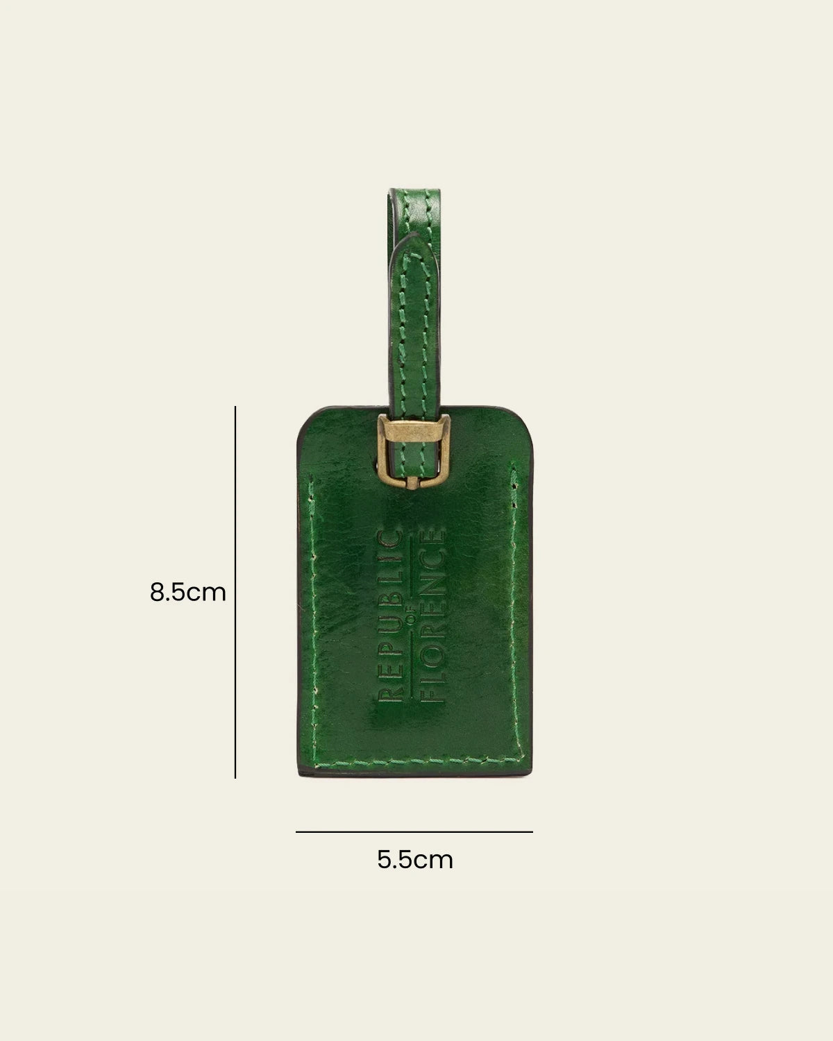 Tag Forest - Leather Travel Tag