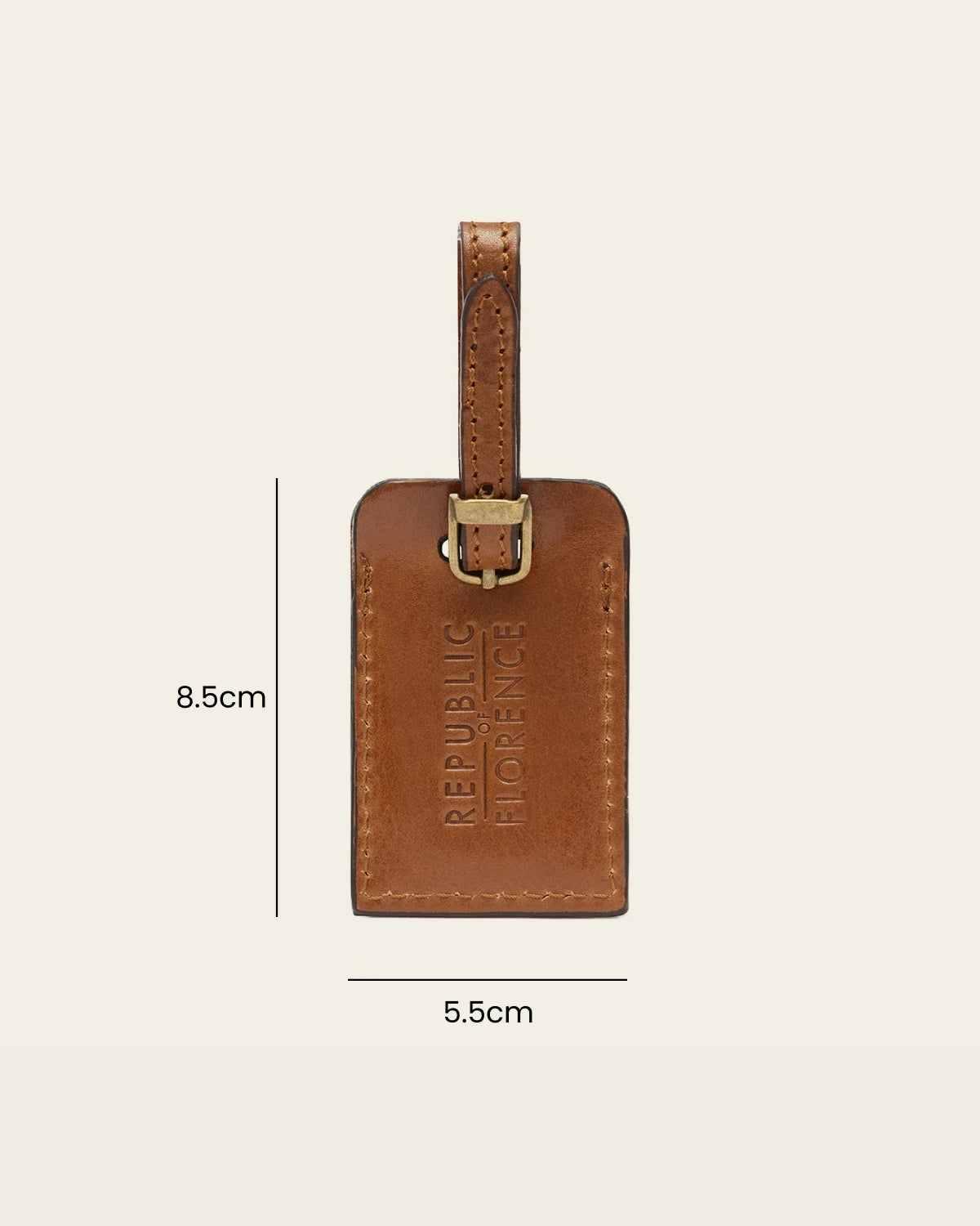 Tag Honey - Leather Travel Tag