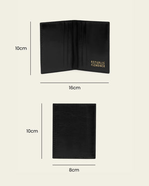 Vertical Jet - Leather Card Holder