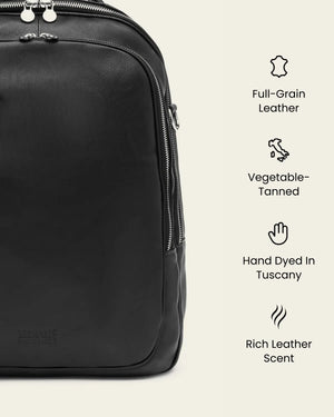 Belfast Ink - Leather Backpack