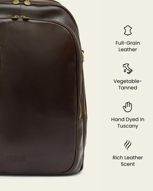 Belfast Moro - Leather Backpack