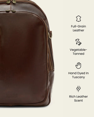 Belfast Terra - Leather Backpack