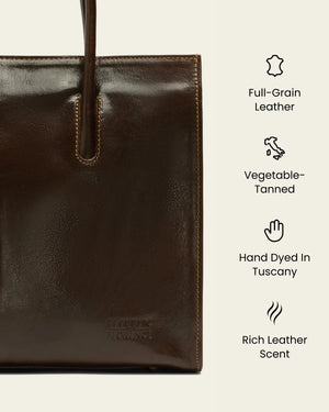 Florence Moro - Leather Work Tote
