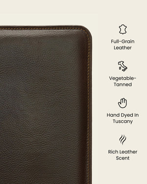 Folio Moro - Slim Zip Leather Compendium