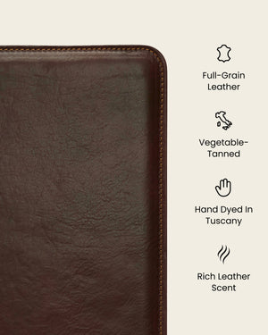 Folio Terra - Slim Zip Leather Compendium