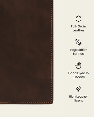 Journal A5 Espresso - Leather Notebook