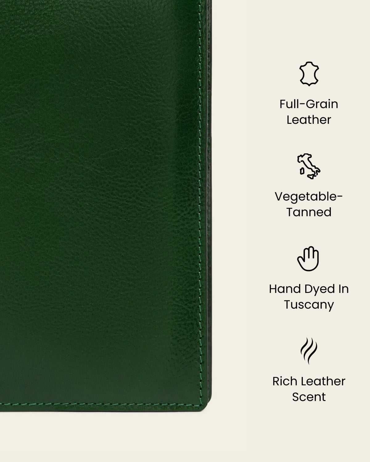Journal A5 Forest - Leather Notebook