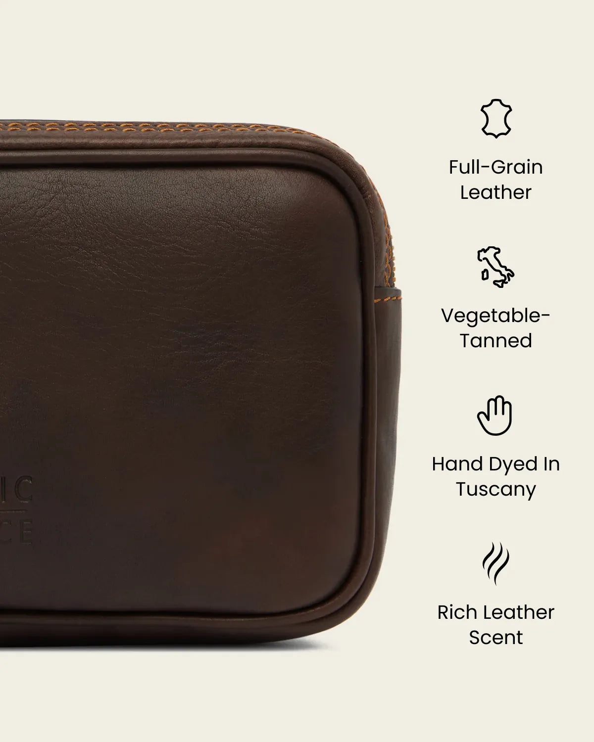 Marcus Espresso - Leather Carry Pouch