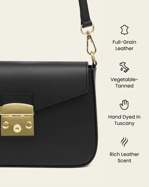 Margot Black - Crossbody Bag