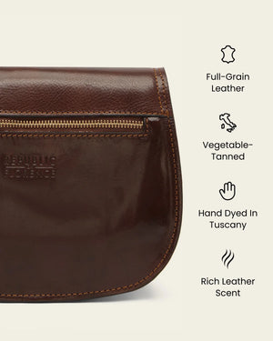 Mia Terra - Leather Crossbody Bag