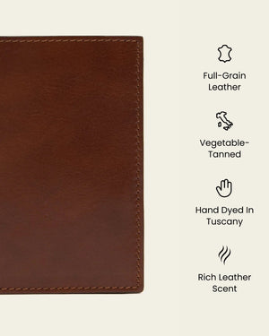Passport Earth - Leather Passport Cover