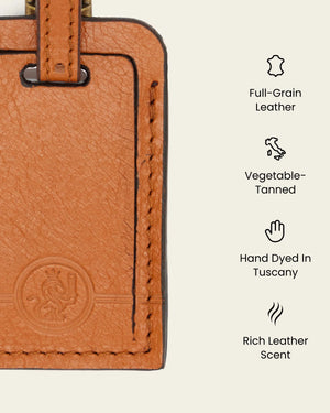 Tag Cuoio - Leather Travel Tag