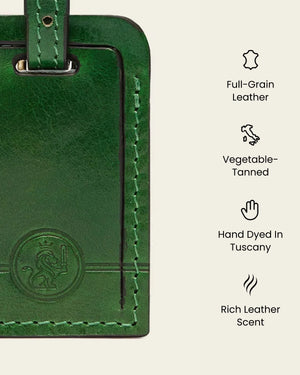 Tag Forest - Leather Travel Tag