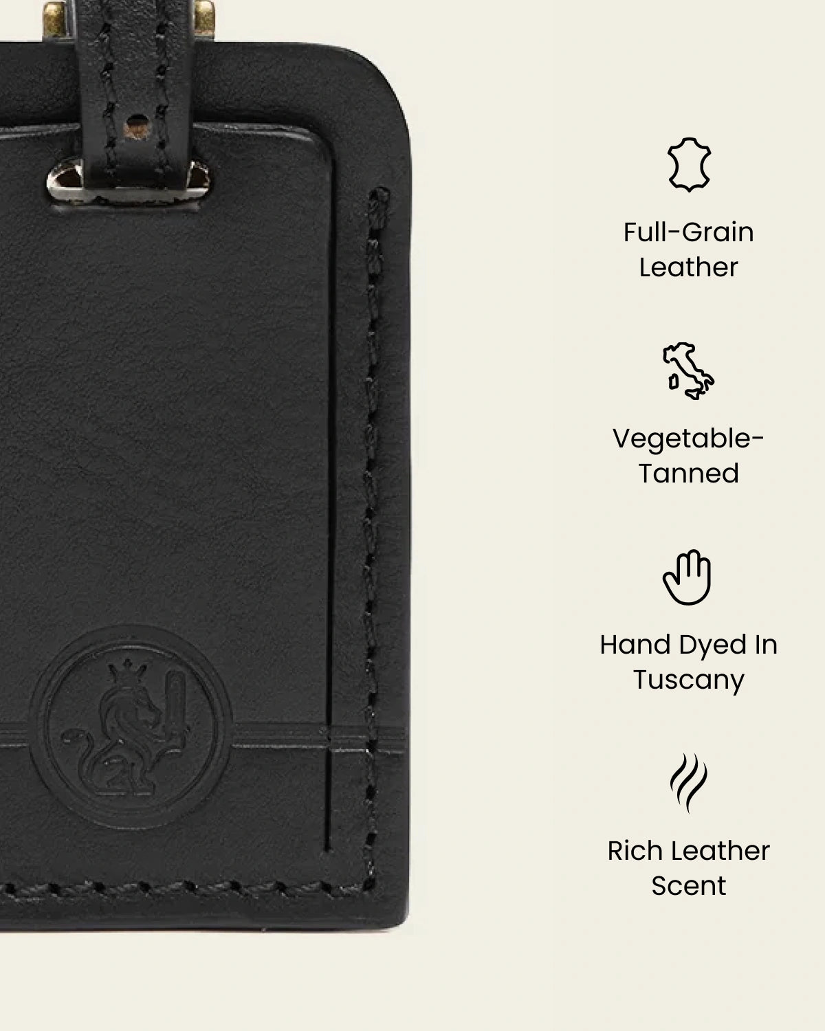 Tag Ink - Leather Travel Tag
