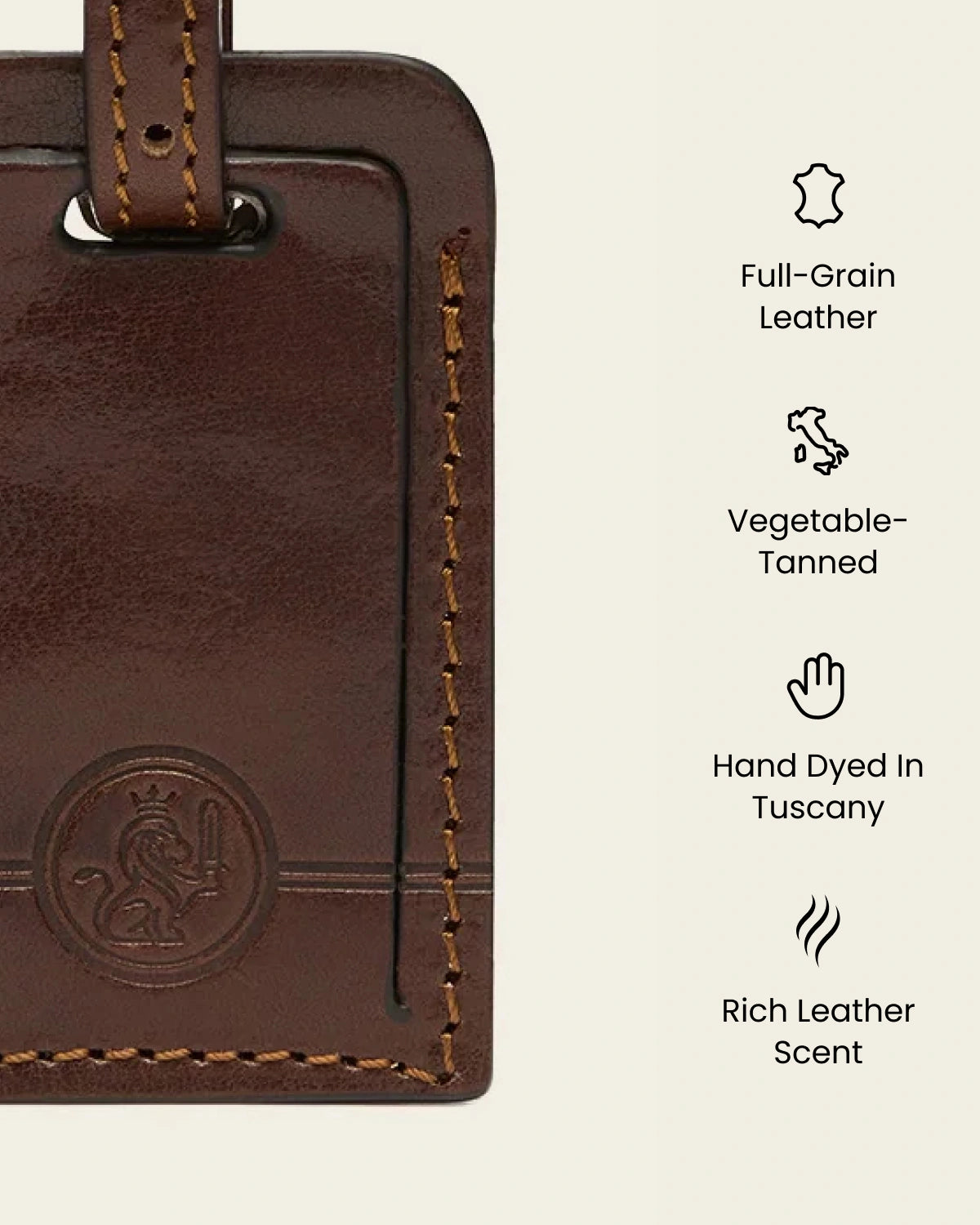 Tag Terra - Leather Travel Tag