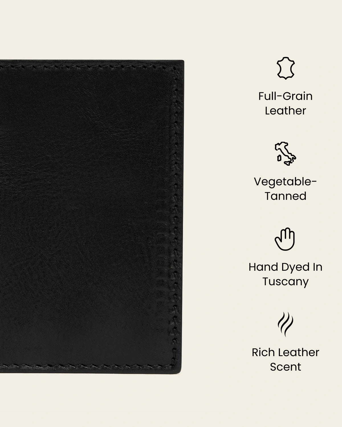 Vertical Jet - Leather Card Holder